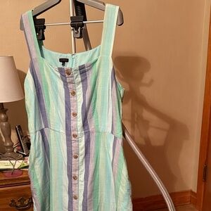 Talbots cotton sundress. Size 16. Lined. Like new.